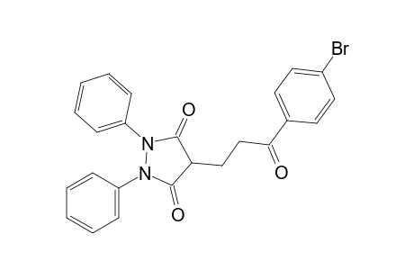 4-[2-(p-Bromobenzoyl)ethyl]-1,2-diphenyl-3,5-pyrazolidinedione