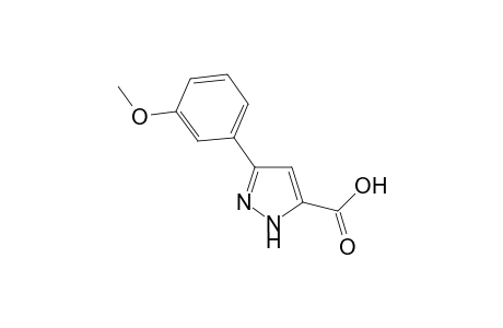 3-(3-methoxyphenyl)-1H-pyrazole-5-carboxylic acid
