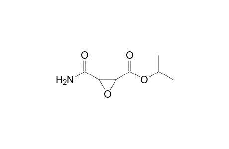 3-Carbamoyl-2-oxiranecarboxylic acid propan-2-yl ester