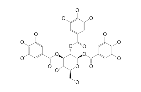 1,2,3-TRI-O-GALLOYL-BETA-D-GLUCOPYRANOSE