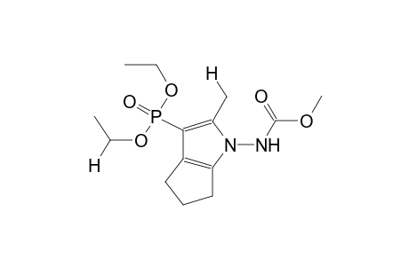 1-METHOXYCARBONYLAMINO-2-METHYL-4,5-TRIMETHYLENE-3-DIETHOXYPHOSPHORYLPYRROLE