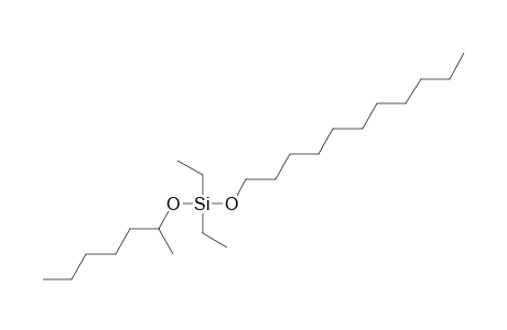 Silane, diethyl(2-heptyloxy)undecyloxy-