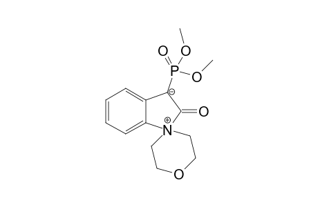 3-Dimethylphosphono-2-oxo-1-spiromorpholinoindolinium