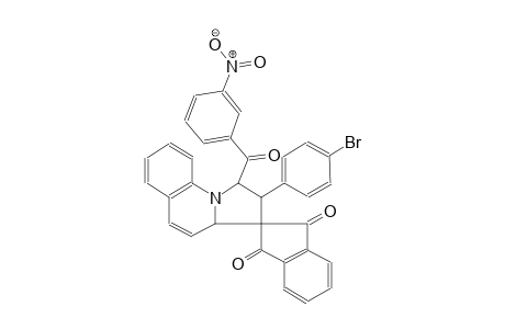 (1'R,2'R)-2'-(4-bromophenyl)-1'-(3-nitrobenzoyl)-2',3a'-dihydro-1'H-spiro[indene-2,3'-pyrrolo[1,2-a]quinoline]-1,3-dione