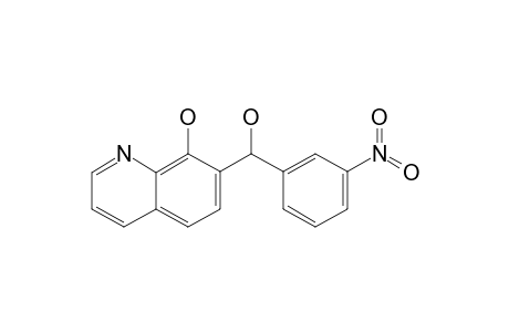 7-(ALPHA-HYDROXY-META-NITROBENZYL)-QUINOLIN-8-OL