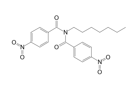 Benzamide, 4-nitro-N-(4-nitrobenzoyl)-N-heptyl-