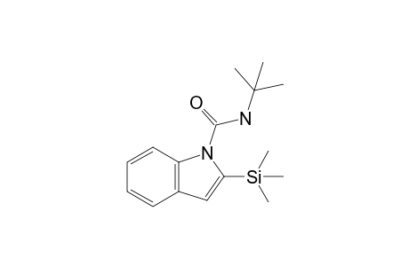 N-(Tert-butylcarbamoyl)-2-(trimethylsilyl)indole