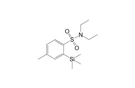 N,N-Diethyl-4-methyl-2-trimethylsilylbenzenesulfonamide