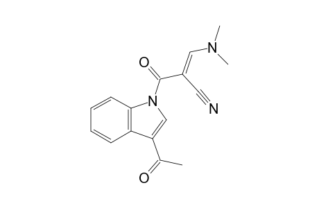 2-(3-Acetyl-1H-indole-1-carbonyl)-3-(dimethylamino)acrylonitrile