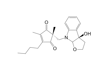 (+)-madindoline B