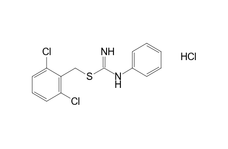 2-(2,6-dichlorobenzyl)-3-phenyl-2-thiopseudourea, monohydrochloride