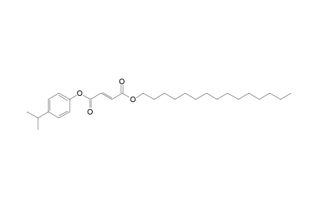 Fumaric acid, 4-isopropylphenyl pentadecyl ester