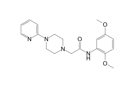 N-(2,5-dimethoxyphenyl)-2-[4-(2-pyridinyl)-1-piperazinyl]acetamide