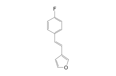 3-(4-Fluoro-styryl)-furan