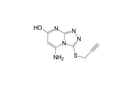 5-amino-3-(2-propynylsulfanyl)[1,2,4]triazolo[4,3-a]pyrimidin-7-ol