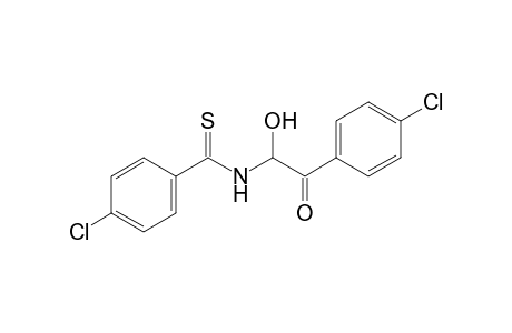 p-chloro-N-(p-chloro-a-hydroxyphenacyl)thiobenzamide