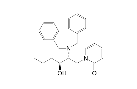 1-[(2R,3S)-2-(dibenzylamino)-3-hydroxy-hexyl]-2-pyridone