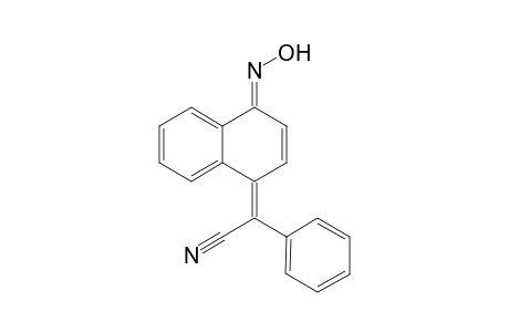 4-(Cyanophenyl)methylene)-1,4-naphthoquinone - Oxime