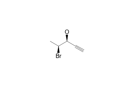 (3S,4S)-4-bromopent-1-yn-3-ol
