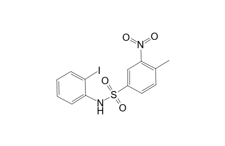N-(2-Iodo-phenyl)-4-methyl-3-nitro-benzenesulfonamide