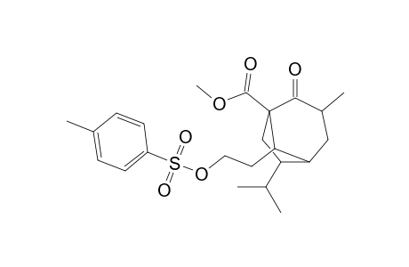 Methyl 6-isopropyl-3-methyl-8-[2-(toluene-4-sulfonyloxy)ethyl]-2-oxobicyclo[3.2.1]octane-1-carboxylate