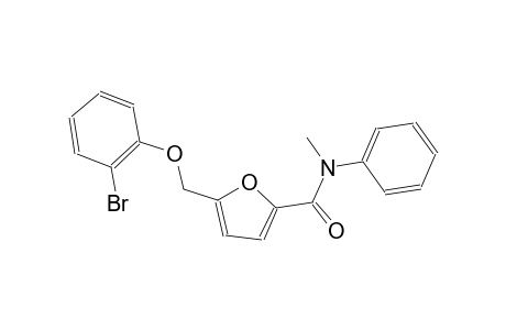 5-[(2-bromophenoxy)methyl]-N-methyl-N-phenyl-2-furamide