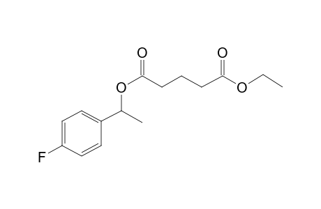 Glutaric acid, ethyl 1-(4-fluorophenyl)ethyl ester