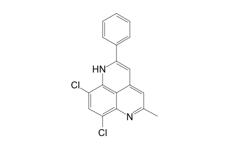 7,9-Dichloro-5-methyl-2-phenyl-1,6-diazaphenalene