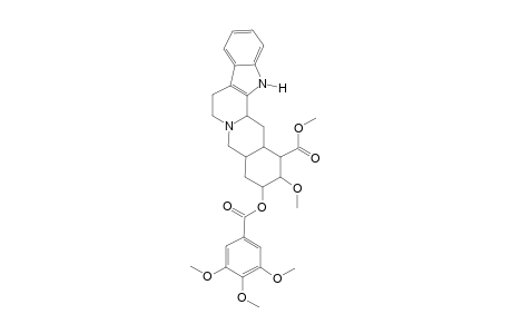 Yohimban-16-carboxylic acid, 17-methoxy-18-[(3,4,5-trimethoxybenzoyl)oxy]-, methyl ester, (3.beta.,16.beta.,17.alpha.,18.beta.,20.alpha.)-