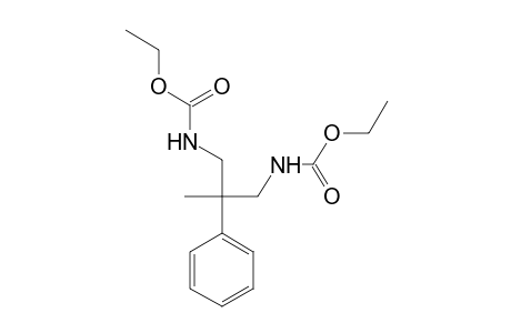 (2-methyl-2-phenyltrimethylene)dicarbamic acid, diethyl ester