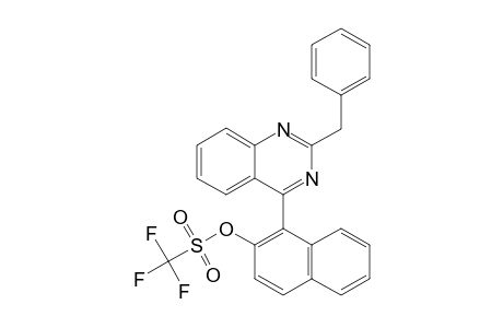 1-(2-Phenylmethylquinazolin-4-yl)-2-naphthyl(trifluoromethyl)sulfonate