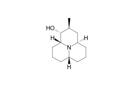 (1.alpha.,2.beta.,3a.alpha.,6a.beta.,9a.beta.)-(+-)-Dodecahydro-2-methylpyrido[2,1,6-de]quinolizin-1-ol