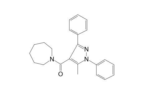 Methanone, (1-azepanyl)(5-methyl-1,3-diphenyl-4-pyrazolyl)-