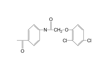 4'-acetyl-2-(2,4-dichlorophenoxy)acetanilide