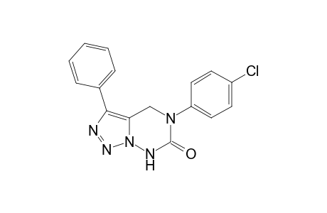 5-p-CHLORO-PHENYL-3-PHENYL-4,5,6,7-TETRAHYDRO-8H-[1,2,3]-TRIAZOLO-[5,1-F]-[1,2,4]-TRIAZIN-6-ONE