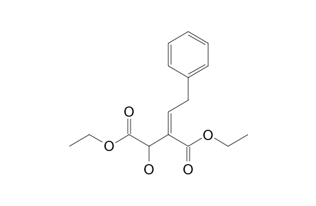 Diethyl 3-(2-phenylethylidene)-2-hydroxybutanedioate