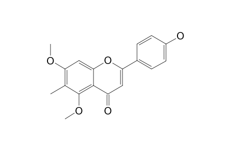 4-Hydroxy-6-methyl-5,7-dimethoxyflavone