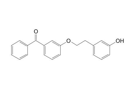 3-[2'-(3"-Hydroxyphenyl)ethoxy]benzophenone