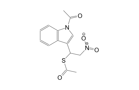 S-[1-(1-acetyl-1H-indol-3-yl)-2-nitroethyl] ethanethioate