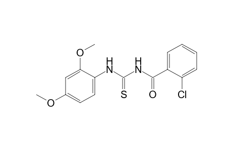 1-(o-chlorobenzoyl)-3-(2,4-dimethoxyphenyl)-2-thiourea