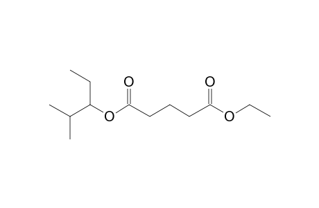 Glutaric acid, ethyl 2-methylpent-3-yl ester