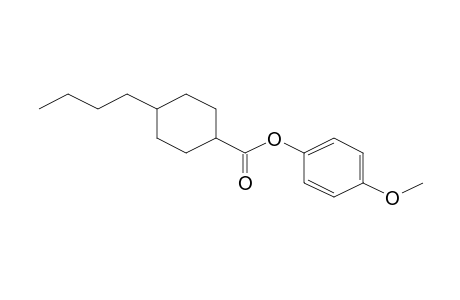 4-Methoxyphenyl 4-butylcyclohexanecarboxylate
