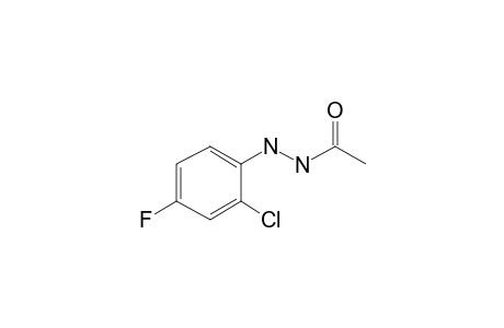 (2-Chloro-4-fluorophenyl)hydrazine, N'-acetyl