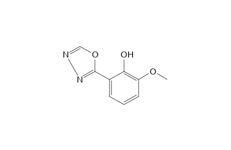 2-methoxy-6-(1,3,4-oxadiazol-2-yl)phenol
