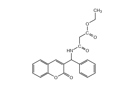 N-[alpha-(2-oxo-2H-1-benzopyran-3-yl)benzyl)malonamic acid, ethyl ester