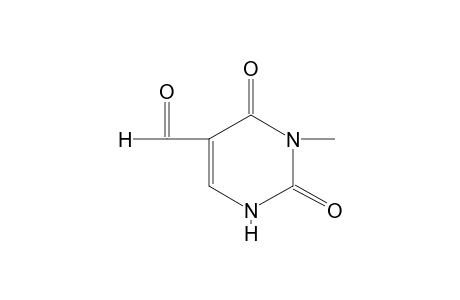 2,4-dioxo-3-methyl-1,2,3,4-tetrahydro-5-pyrimidinecarboxaldehyde