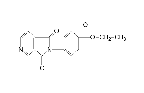 p-(3,4-pyridinedicarboximido)benzoic acid, ethyl ester