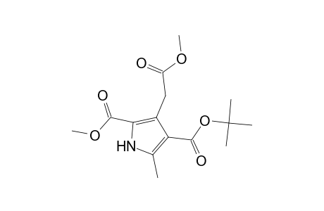 4-tert-Butyl 2-methyl 3-(2-methoxy-2-oxoethyl)-5-methyl-1H-pyrrole-2,4-dicarboxylate