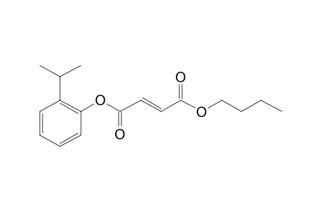 Fumaric acid, butyl 2-isopropylphenyl ester