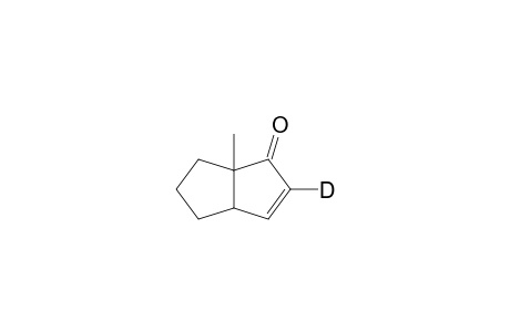 3-Deuterio-1-methylbicyclo[3.3.0]oct-3-en-2-one